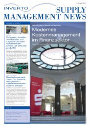 Magazin_Modernes Kostenmanagement im Finanzsektor - Inverto