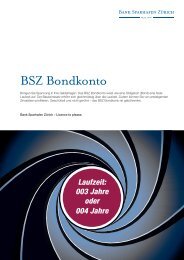BSZ Bondkonto Flyer 01 - Bank Sparhafen