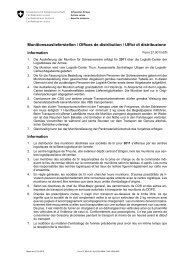 Munitionsauslieferstellen / Offices de distribution / Uffici di ...