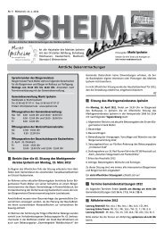 Ausgabe vom 11.04.2012 - Markt Ipsheim