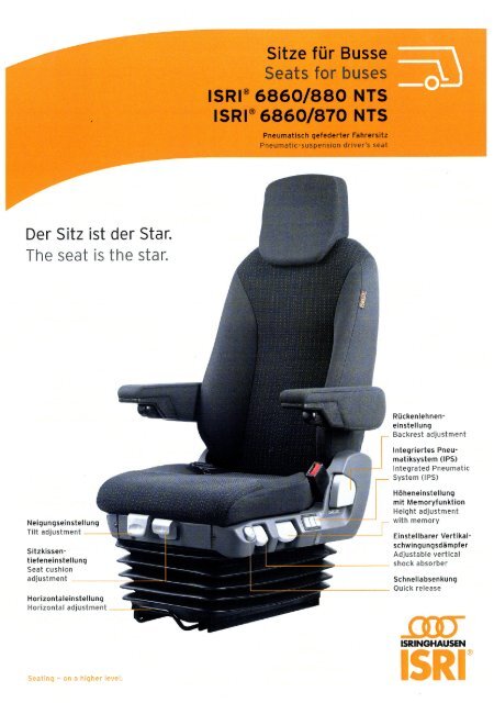 ISRI® 6860/870 NTS - Isringhausen