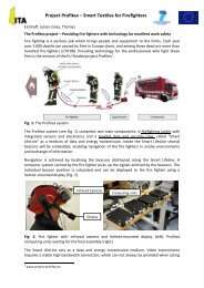 Project Profitex â Smart Textiles for Firefighters