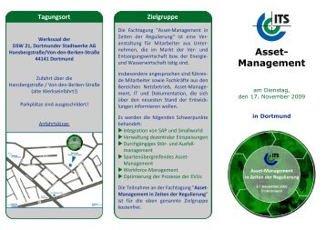 Asset- Management - ITS Informationstechnik Service GmbH