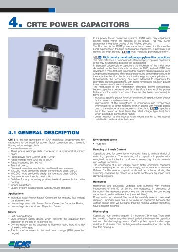 4. crte power capacitors - IVD GmbH