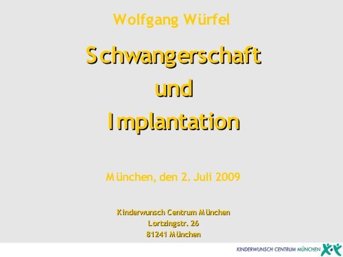 Wolfgang Würfel - Kinderwunsch Centrum München