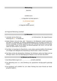 Mietvertrag Wohnung - (PDF Download) - Immobilien Verwaltungs  ...