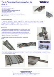 Tomix Finetrack Schienensystem  für Spur N - Japan Model Railways