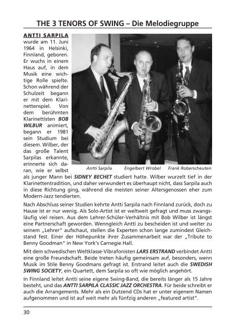 2006 - Jazz Club Dissen - Bad Rothenfelde eV