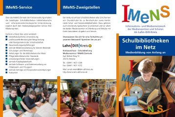 Info-Flyer - IMeNS - Lahn-Dill-Kreis