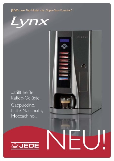 Lynx Datenblatt - Jede