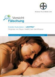 Erektile Dysfunktion – LEVITRA® Originale von Bayer ... - Jenapharm