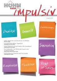 Impulsiv 1/2010 (PDF, 2 MB) - Dr. Karl Höhn GmbH