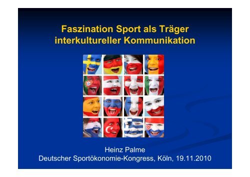 Faszination Sport als Träger interkultureller Kommunikation