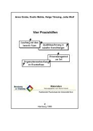 Vier Praxishilfen - Alumni der Psychologie der Uni Hamburg