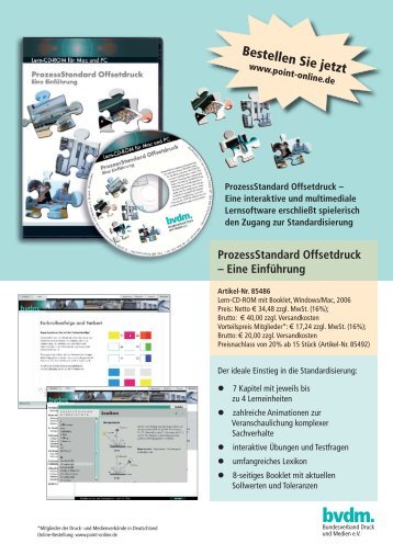 ProzessStandard Offsetdruck - Print & Media Forum AG