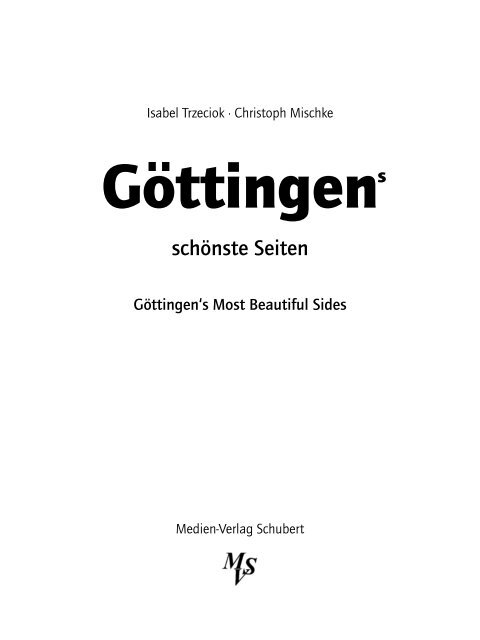 Göttingen - Medien-Verlag Schubert