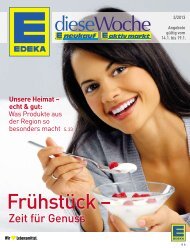 Frühstück – - bei EDEKA-Walke