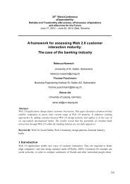 A framework for assessing Web 2.0 customer interaction maturity ...