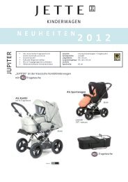 KINDERWAGEN-KOLLEKTION 2011 - Jette