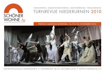 Programmheft - Turnrevue Niederurnen 2012