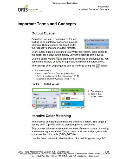 Press Matcher Web User Manual - image2output - Support