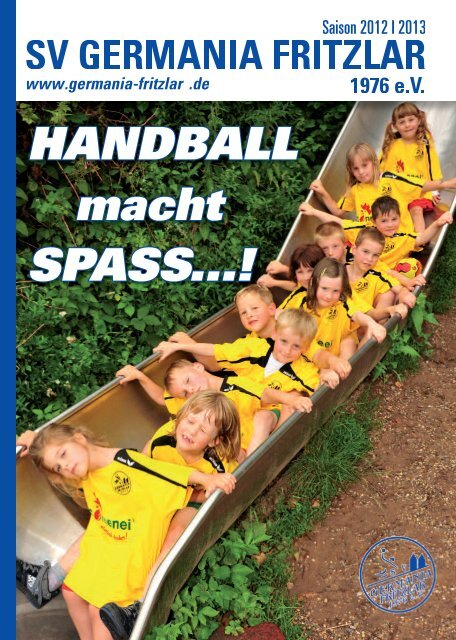 Germania Saisonheft - SV GERMANIA FRITZLAR 1976 eV