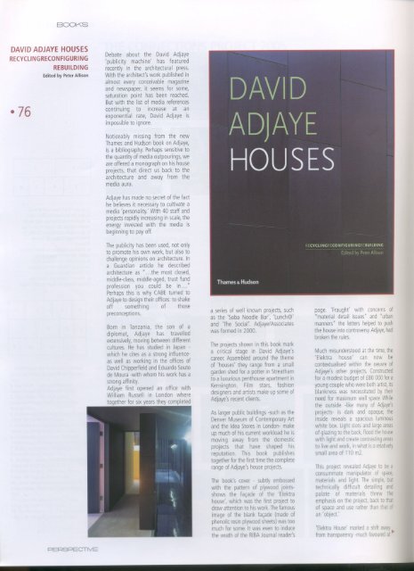 PDF (David Adjaye Houses)