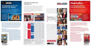 übErall zu hausE - Media-Saturn Group