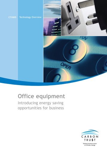 Brand Notebook 2 Office Equipment Overview Ctv005 Carbon Trust