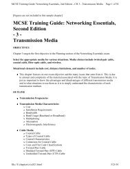 MCSE Training Guide: Networking Essentials, Second Edition - 3 ...