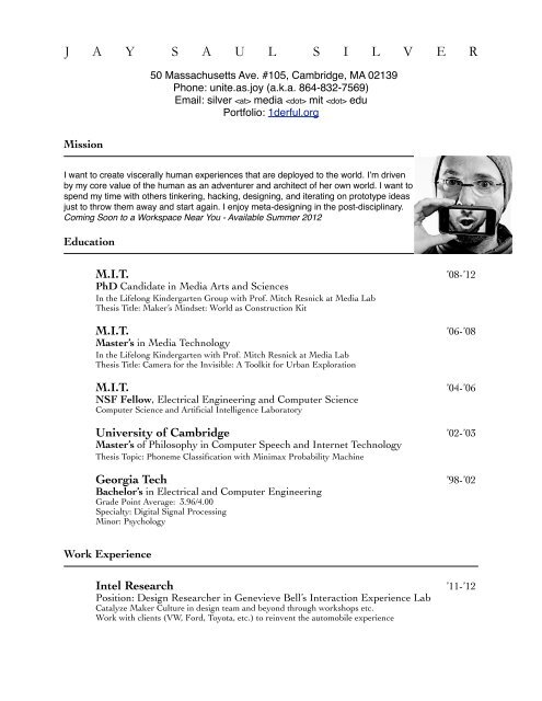 CV - MIT Media Lab