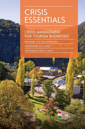 'Crisis Essentials' guide - Tourism Victoria