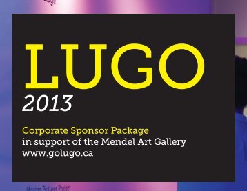 Download the sponsorship package for more information