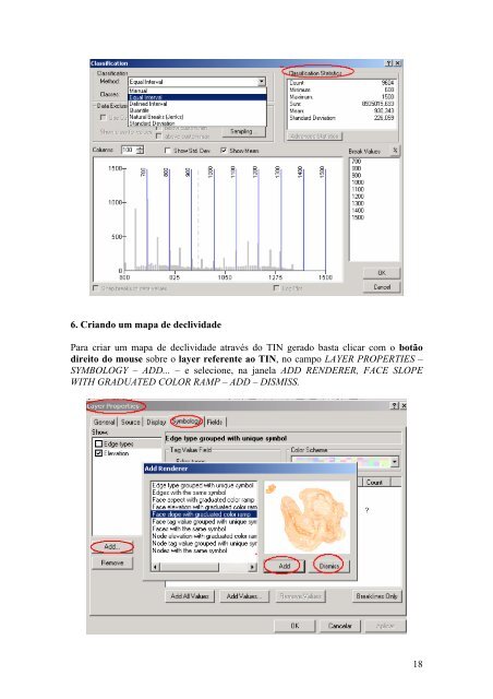 Rotina para elaboração de MDE com o uso do ArcView.