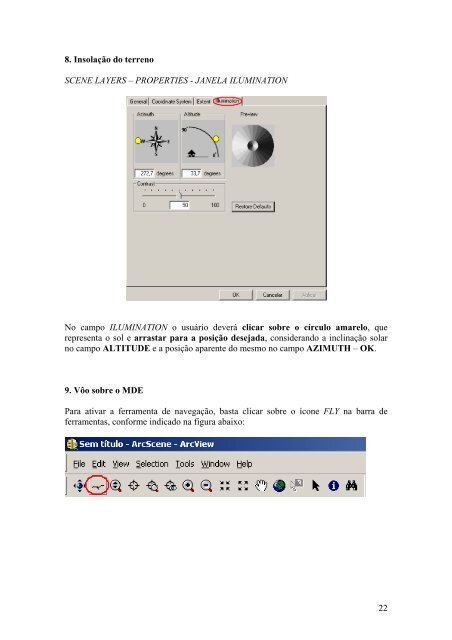 Rotina para elaboração de MDE com o uso do ArcView.