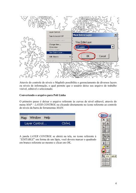 Rotina para elaboração de MDE com o uso do ArcView.