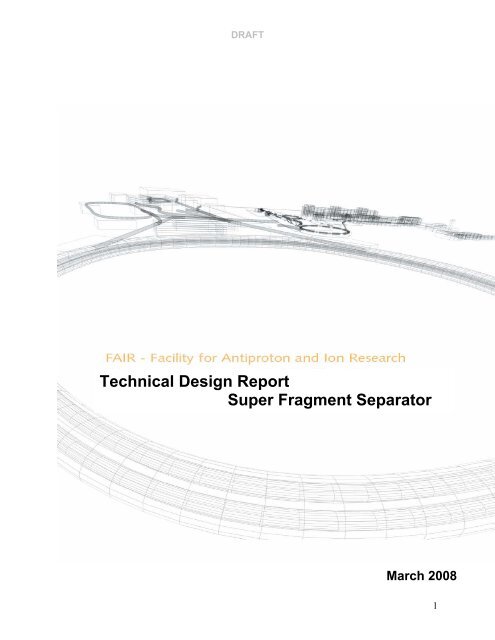 Technical Design Report Super Fragment Separator