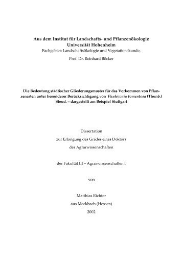 Dokument 2.pdf - Uni Hohenheim - Universität Hohenheim