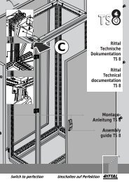 Montage- Anleitung TS 8 Assembly guide TS 8 Rittal Technische ...