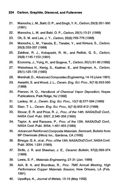 handbook of carbon, graphite, diamond and fullerenes