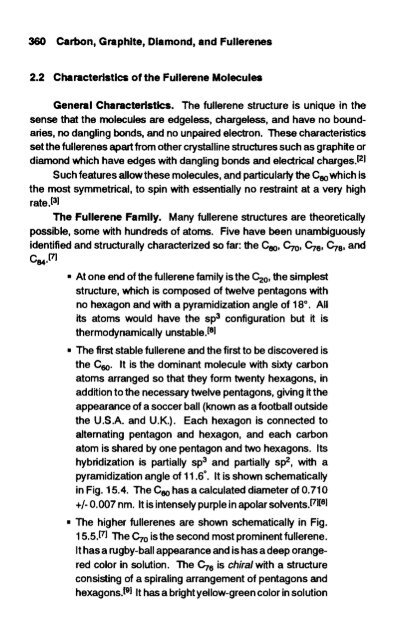 handbook of carbon, graphite, diamond and fullerenes