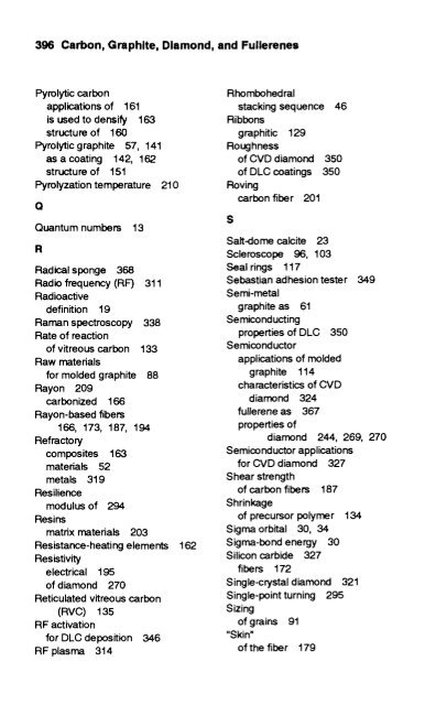 handbook of carbon, graphite, diamond and fullerenes