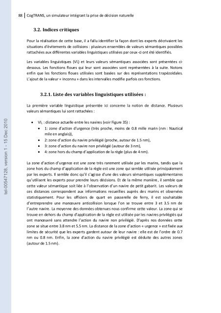 Simulation cognitive de la prise de décision d'experts; application au ...