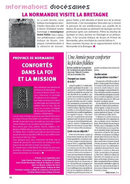 Vivre Ensemble - Automne 2012 - format pdf - Paroisse St-Jean ...