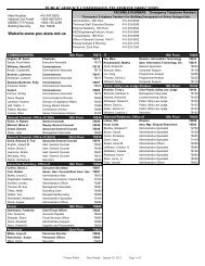 PSC Phone List - Maryland Public Service Commission