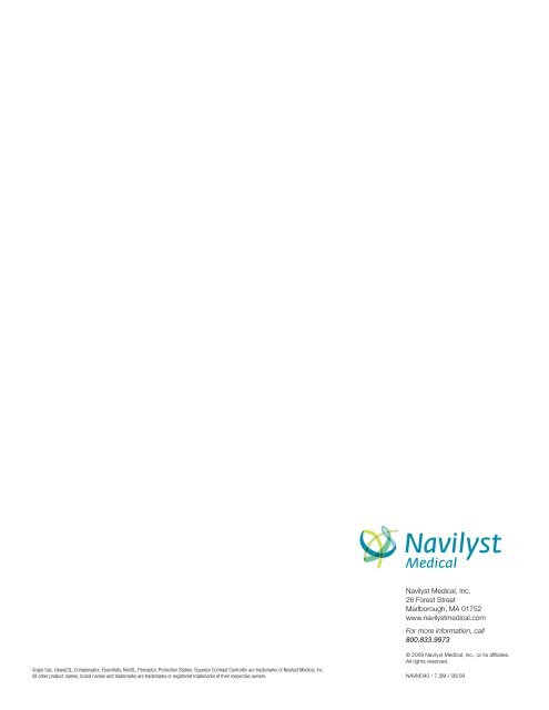 NAMIC® Fluid Management - Navilyst Medical