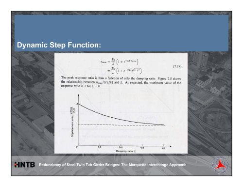 Redundancy of Steel Twin Tub Girder Bridges: The Marquette ...