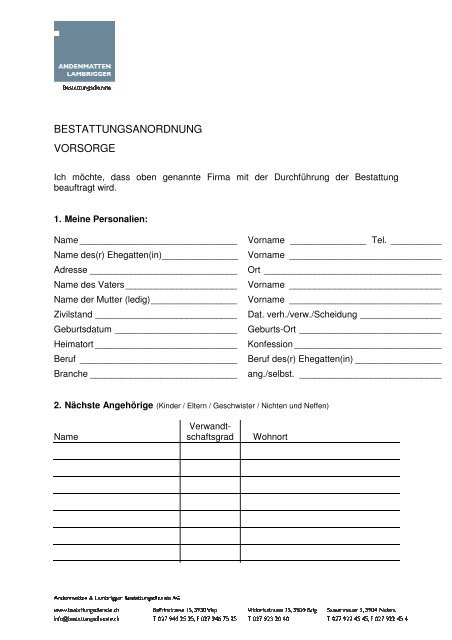 Bestattungsvorsorge Formular Bestattungsdienste bestattungsvorsorge-formular-bestattungsdienste