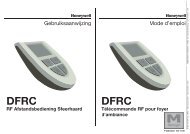 RF Afstandsbediening Sfeerhaard DFRC - LS Communication