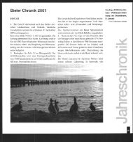 Bieler Chronik, 2001 (pdf, 59.7MB) - Stadtbibliothek Biel